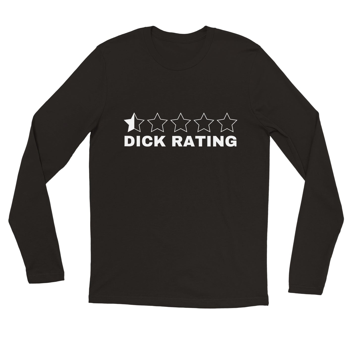 0,5 STAR DICK RATING Longsleeve