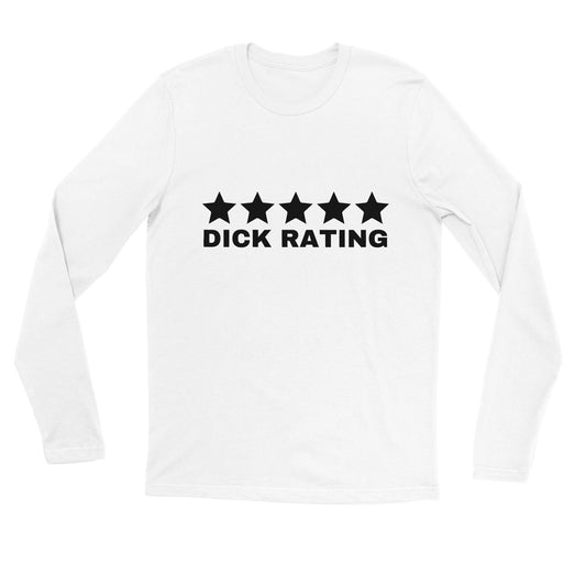 5 STAR DICK RATING Longsleeve