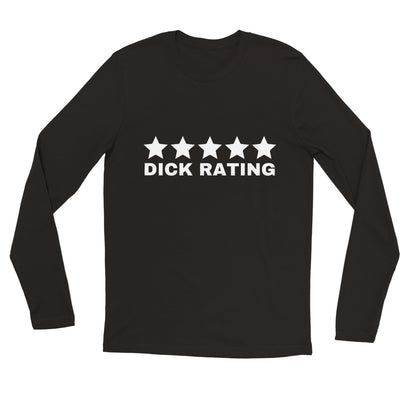 5 STAR DICK RATING Longsleeve